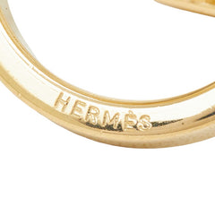 エルメス コスモス スカーフリング ゴールド メッキ レディース HERMES 【中古】