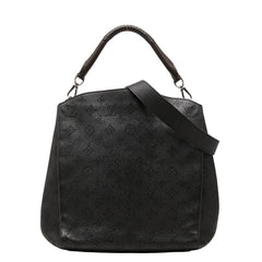 ルイ ヴィトン モノグラム マヒナ バビロンPM ハンドバッグ ワンショルダー 2WAY M50031 ブラック レザー レディース LOUIS VUITTON 【中古】