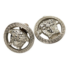 ヴェルサーチェ メデューサ イヤリング シルバー メタル レディース VERSACE 【中古】