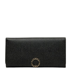 ブルガリ ブルガリブルガリ 長財布 ブラック レザー レディース BVLGARI 【中古】