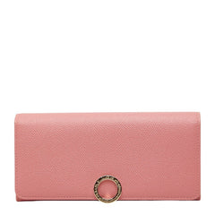 ブルガリ ブルガリブルガリ 長財布 ピンク レザー レディース BVLGARI 【中古】