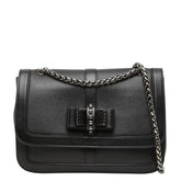 クリスチャンルブタン スウィートチャリティー チェーン ショルダーバッグ ブラック レザー レディース Christian Louboutin 【中古】