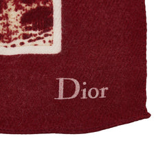 ディオール トロッター スカーフ ワインレッド系 レディース Dior 【中古】