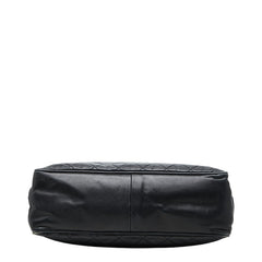 シャネル ココマーク マトラッセ チェーン トートバッグ ショルダーバッグ ブラック ラムスキン レディース CHANEL 【中古】