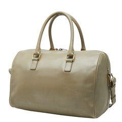 サンローラン ダッフル6 ハンドバッグ ショルダーバッグ 2WAY 322049 グレーベージュ系 レザー レディース SAINT LAURENT 【中古】