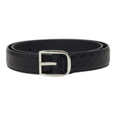 グッチ マイクログッチシマ ベルト 85・34 501523 ブラック レザー メンズ GUCCI 【中古】