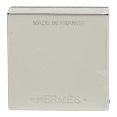 エルメス メドール スクエア スタッズモチーフ スカーフリング シルバー メタル レディース HERMES 【中古】