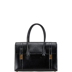 エルメス ドラッグ30 ハンドバッグ ブラック ボックスカーフ レディース HERMES 【中古】