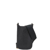 トリーバーチ 斜め掛け ショルダーバッグ ポシェット ブラック レザー レディース Tory Burch 【中古】