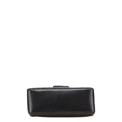 シャネル マトラッセ ココマーク ハンドバッグ ブラック ラムスキン レディース CHANEL 【中古】
