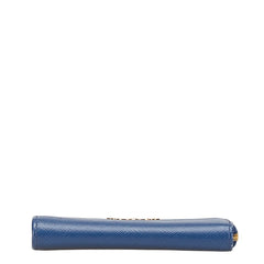 プラダ コインケース キーケース ブルー レザー レディース PRADA 【中古】