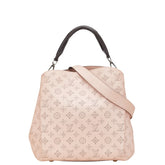 ルイ ヴィトン モノグラム マヒナ バビロンPM ハンドバッグ ショルダーバッグ 2WAY M50033 マグノリア ピンク レザー レディース LOUIS VUITTON 【中古】