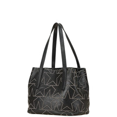 ジミーチュウ ソフィア スター スタッズ トートバッグ ハンドバッグ ブラック レザー レディース JIMMY CHOO 【中古】