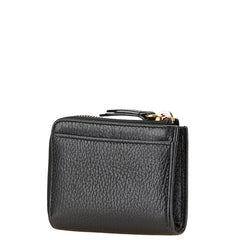 グッチ GGマーモント L字ファスナー コインケース 644406 ブラック レザー レディース GUCCI 【中古】