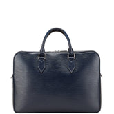 ルイ ヴィトン エピ ダンディ ブリーフケース ビジネスバッグ M51376 ブルーマリン レザー メンズ LOUIS VUITTON 【中古】