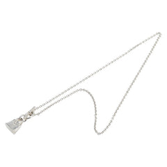 エルメス バーキン アミュレット トグル ネックレス SV925 シルバー レディース HERMES 【中古】