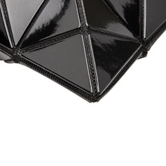 イッセイミヤケ BAOBAO バオバオ トートバッグ ハンドバッグ ブラック PVC レディース ISSEY MIYAKE 【中古】