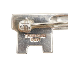 ティファニー キー 鍵 モチーフ ブローチ SV925 シルバー レディース TIFFANY&Co. 【中古】