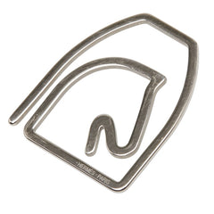 エルメス エケストル マネークリップ シルバー メタル レディース HERMES 【中古】