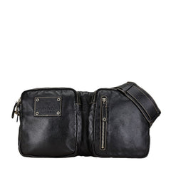 グッチ 斜め掛け ショルダーバッグ 201842 ブラック レザー レディース GUCCI 【中古】
