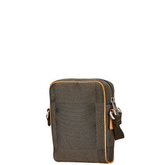 ルイ ヴィトン ダミエ ジェアン ミニ シタダン 斜め掛け ショルダーバッグ M93621 テール カーキ キャンバス レザー レディース LOUIS VUITTON 【中古】