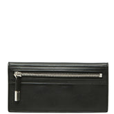 ディオール オム 長財布 二つ折り ブラック レザー メンズ DIOR HOMME 【中古】