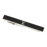ルイ ヴィトン LV アワード ネクタイピン M00913 シルバー ブラック メタル メンズ LOUIS VUITTON 中古