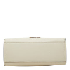 マイケルコース LANDON サッチェル スモール ハンドバッグ ショルダーバッグ 2WAY ホワイト アイボリー レザー レディース Michael Kors 中古