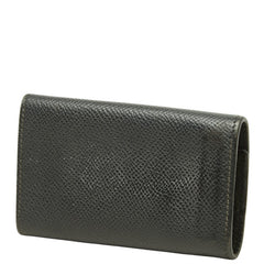 エルメス セリエ エテュイクレ 6 キーケース 6連 □J刻印 ブラック シルバー ヴォーエプソン メンズ HERMES 中古