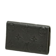 ルイ ヴィトン モノグラム アンプラント ミュルティクレ6 キーケース M64421 ノワール ブラック レザー レディース LOUIS VUITTON 中古