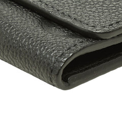 ルイ ヴィトン モノグラム アンプラント ミュルティクレ6 キーケース M64421 ノワール ブラック レザー レディース LOUIS VUITTON 中古