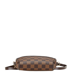 ルイ ヴィトン ダミエ ポシェット イパネマ 斜め掛け ショルダーバッグ ウエストバッグ #XS N51296 ブラウン PVC レザー レディース LOUIS VUITTON 【中古】