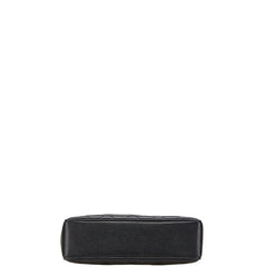 シャネル マトラッセ ココマーク ハンドバッグ ブラック キャビアスキン レディース CHANEL 【中古】