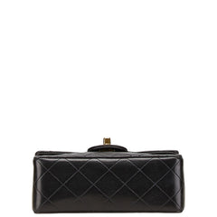 シャネル マトラッセ ココマーク チェーン ショルダーバッグ ブラック ラムスキン レディース CHANEL 【中古】