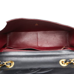 シャネル マトラッセ34 チェーンショルダーバッグ ハンドバッグ ブラック ラムスキン レディース CHANEL 【中古】