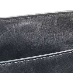 シャネル マトラッセ ココマーク チェーン ショルダーバッグ ブラック ラムスキン レディース CHANEL 【中古】