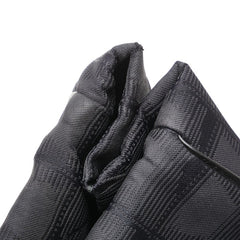 シャネル ニュートラベルライン トートMM トートバッグ ハンドバッグ ブラック ナイロン レザー レディース CHANEL 【中古】