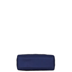 ディオール レディディオール ラインストーン ハンドバッグ ネイビー サテン プラスチック レディース Dior 【中古】