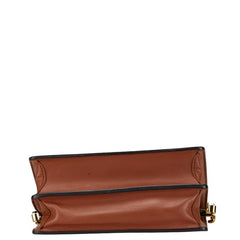 ルイ ヴィトン モノグラム リバース ドーフィーヌMM 斜め掛け チェーン ショルダーバッグ M45958 ブラウン PVC レザー レディース LOUIS VUITTON 【中古】