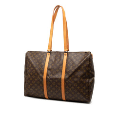 ルイ ヴィトン モノグラム フラネリー50 ボストンバッグ トラベルバッグ M51116 ブラウン PVC レザー レディース LOUIS VUITTON 【中古】