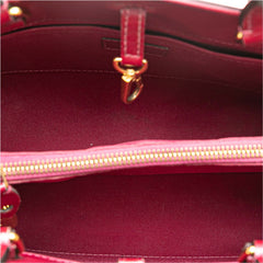 ルイ ヴィトン モノグラム ヴェルニ モンテーニュBB ハンドバッグ ショルダーバッグ 2WAY M50172 ローズアンディアン パープル系 パテントレザー レディース LOUIS VUITTON 【中古】