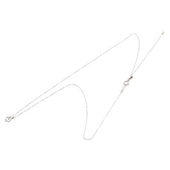 ノーブランド Pt900 プラチナ Pt850 プラチナ ダイヤ0.16ct ネックレス レディース no brand 【中古】