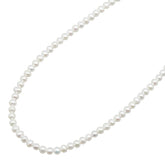 ノーブランド SV925 シルバー 淡水パール4~4.5mm ネックレス レディース no brand 【中古】