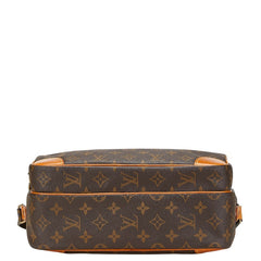 ルイ ヴィトン モノグラム ナイル 斜め掛け ショルダーバッグ M45244 ブラウン PVC レザー レディース LOUIS VUITTON 【中古】