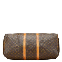 ルイ ヴィトン モノグラム キーポル60 ボストンバッグ M41422 ブラウン PVC レザー レディース LOUIS VUITTON 【中古】