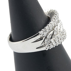 ノーブランド Pt900 プラチナ ダイヤ1.53ct リング 指輪 レディース no brand 14号 【中古】