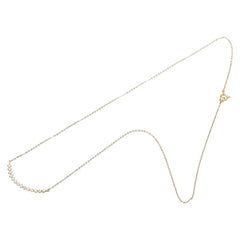 ノーブランド K18YG イエローゴールド ダイヤ0.3ct ネックレス レディース no brand 【中古】