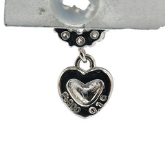 ノーブランド Pt900 プラチナ ダイヤ0.32ct スイング ハート モチーフ スタッドピアス レディース no brand 【中古】