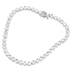 ノーブランド Pt900 プラチナ ダイヤ1.00ct テニス ブレスレット レディース no brand 【中古】