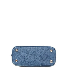 マルタンマルジェラ メゾンマルジェラ ハンドバッグ ショルダーバッグ 2WAY ブルー レザー レディース MARTIN MARGIELA 【中古】